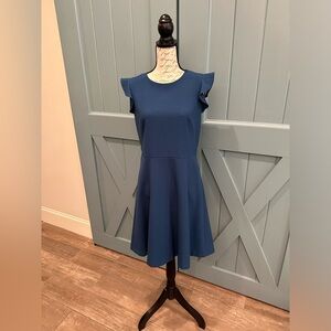 LOFT Flutter Sleeve Dress
